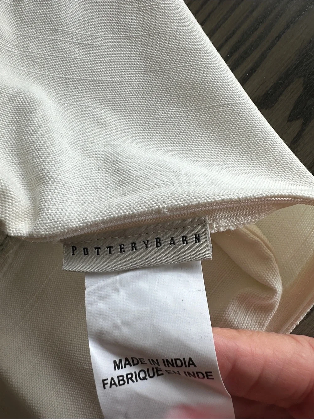 Pottery Barn embroidered Fish Accent Pillow Cover in Teal & Yellow